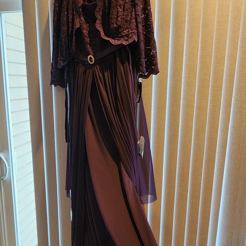 Purple Full Length Dress